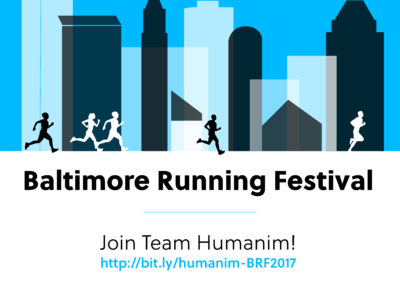 Humanim at the Baltimore Running Festival 2017