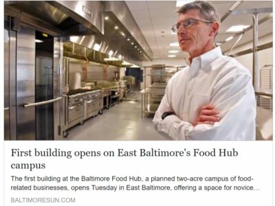 City Seeds Moves to the Baltimore Food Hub Campus