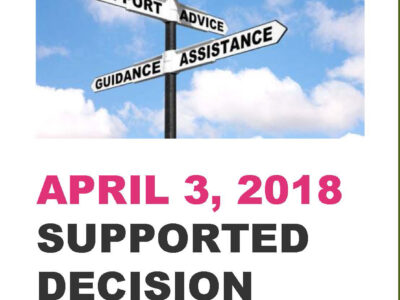 Event: Supported Decision Making