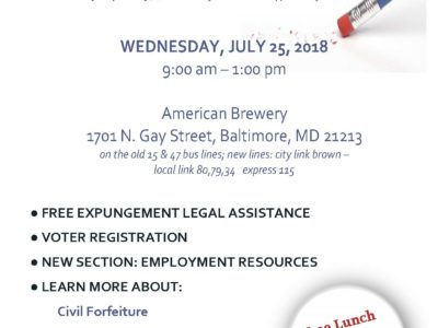 Event: Back to the Neighborhood Expungement Clinic