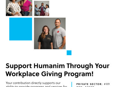 Support Humanim Through Your Workplace Giving Program