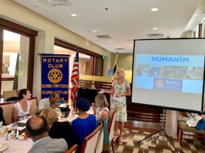 Humanim Visits Columbia Town Center Rotary Club