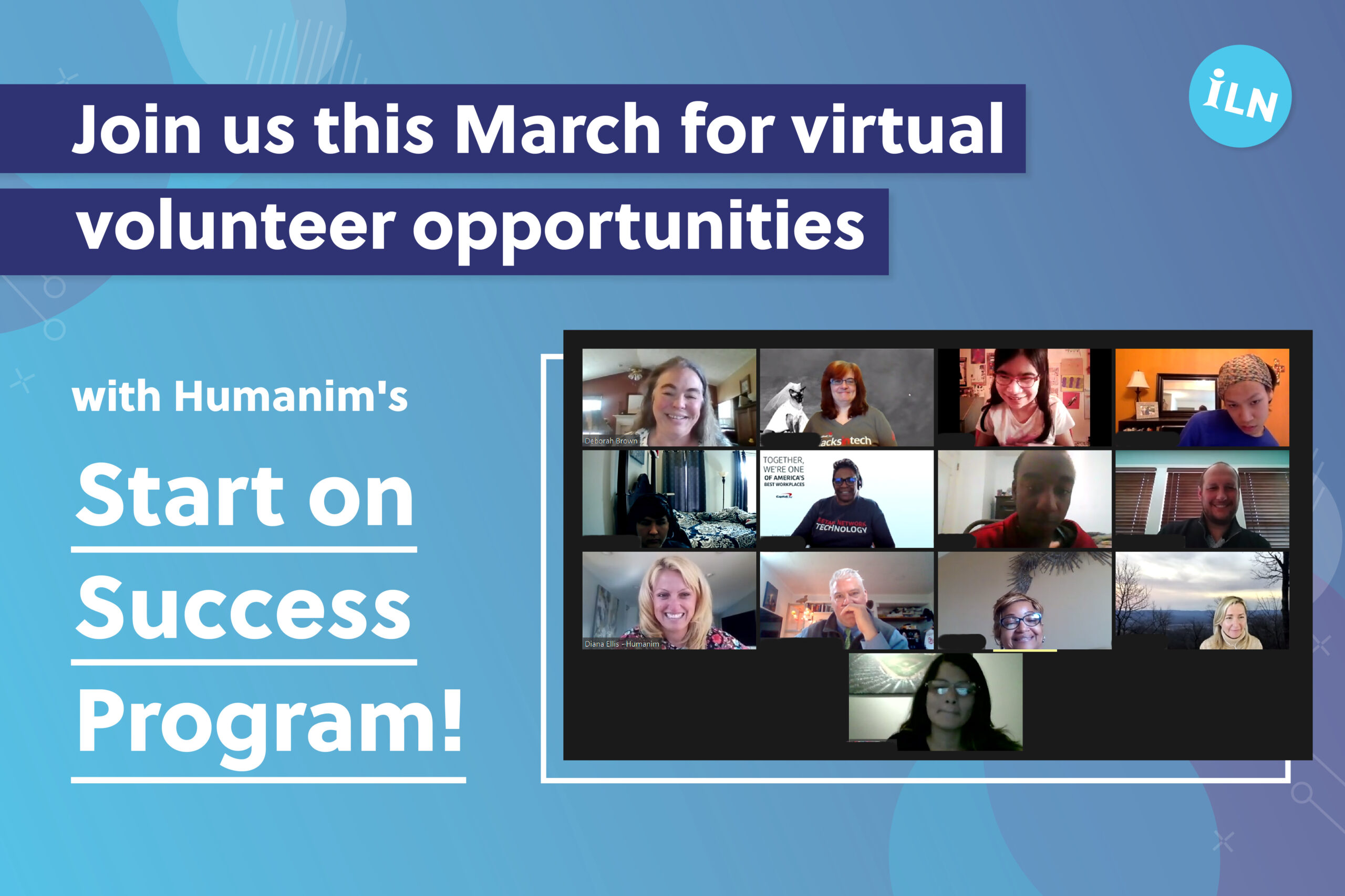 Volunteer this March with Humanim’s SOS Program!