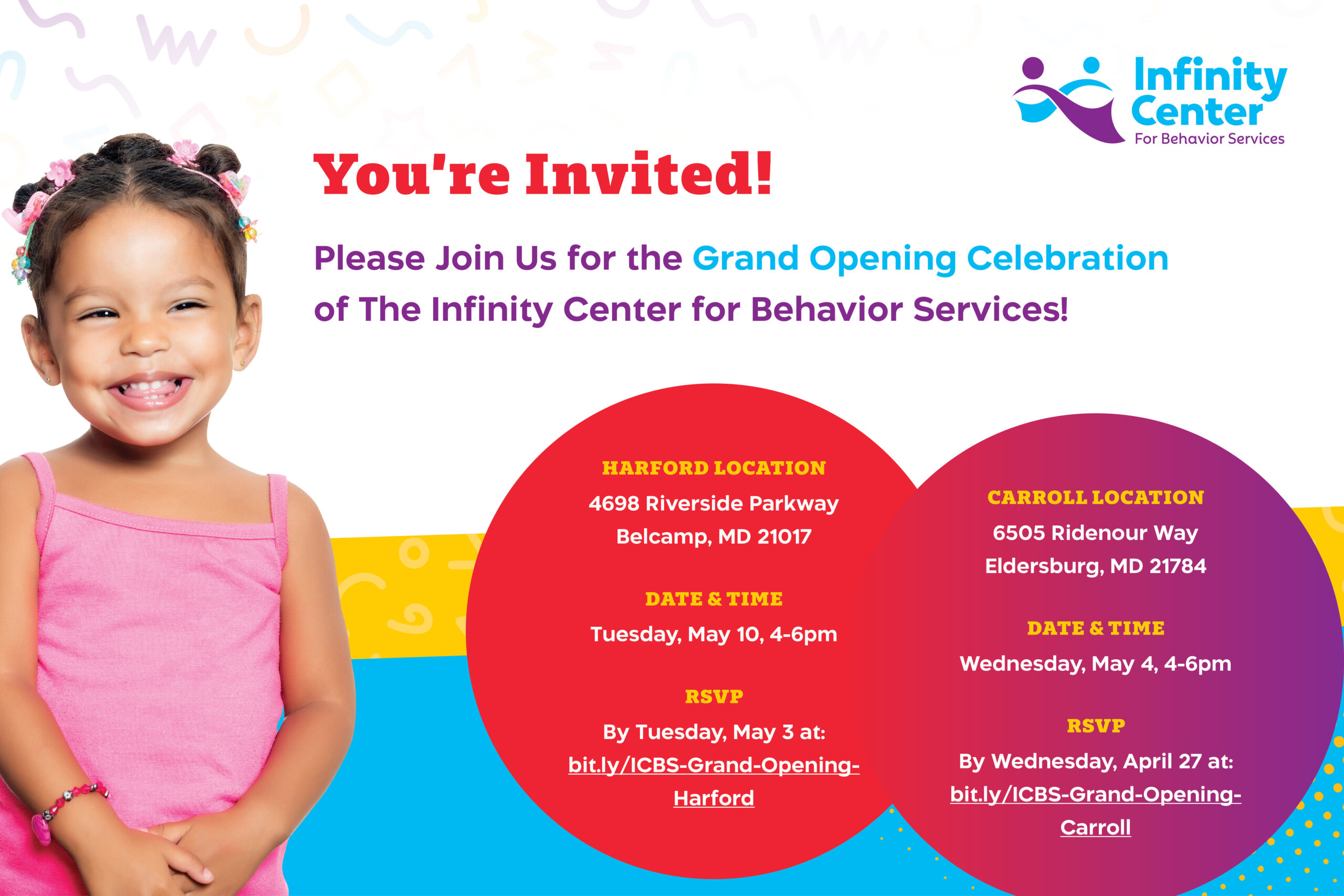 Join us for the Grand Opening of the Infinity Center for Behavior Services!