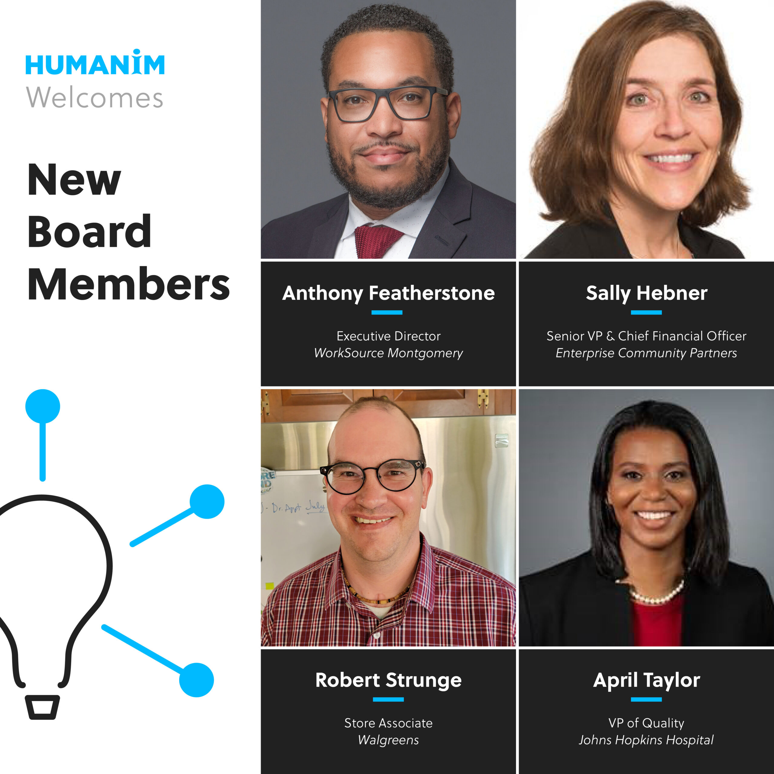 Announcing New Members of Humanim’s Board and Executive Committee