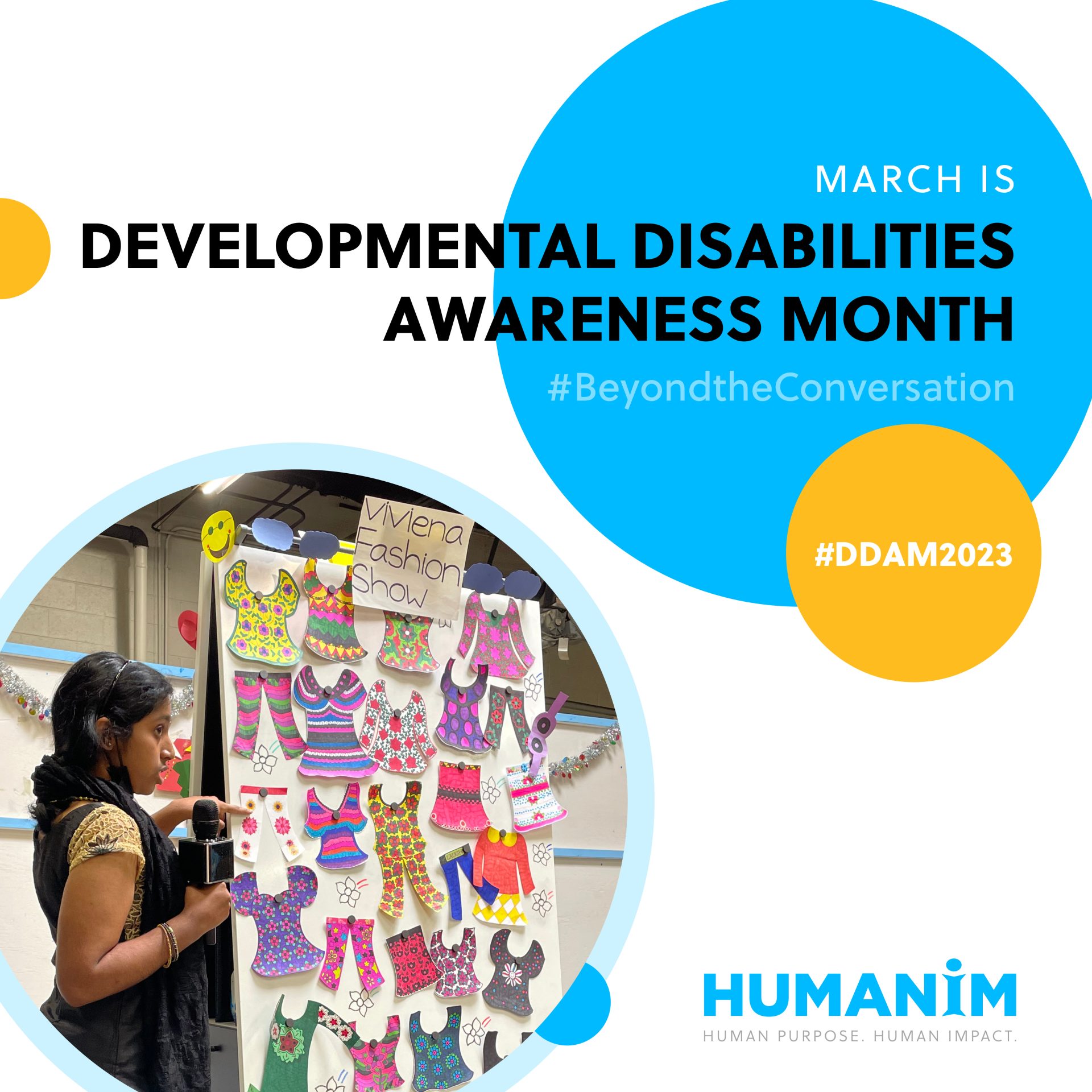 Development Disabilities Day March is Developmental Disabilities Awareness Month - Humanim