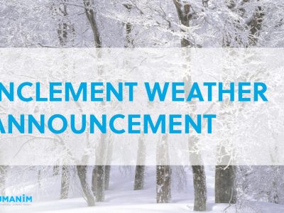 Inclement Weather Announcement