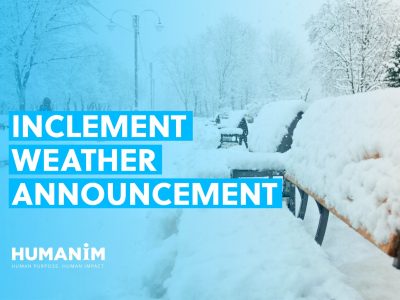 Inclement Weather Announcement for 1.27.26